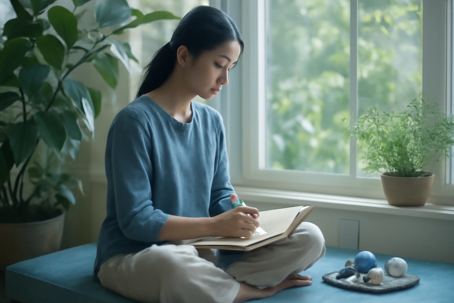Tự đọc giấc mơ của mình theo bốn bước: cảm xúc, bối cảnh đời thật, hình ảnh nổi bật và câu hỏi cho ngày mai
